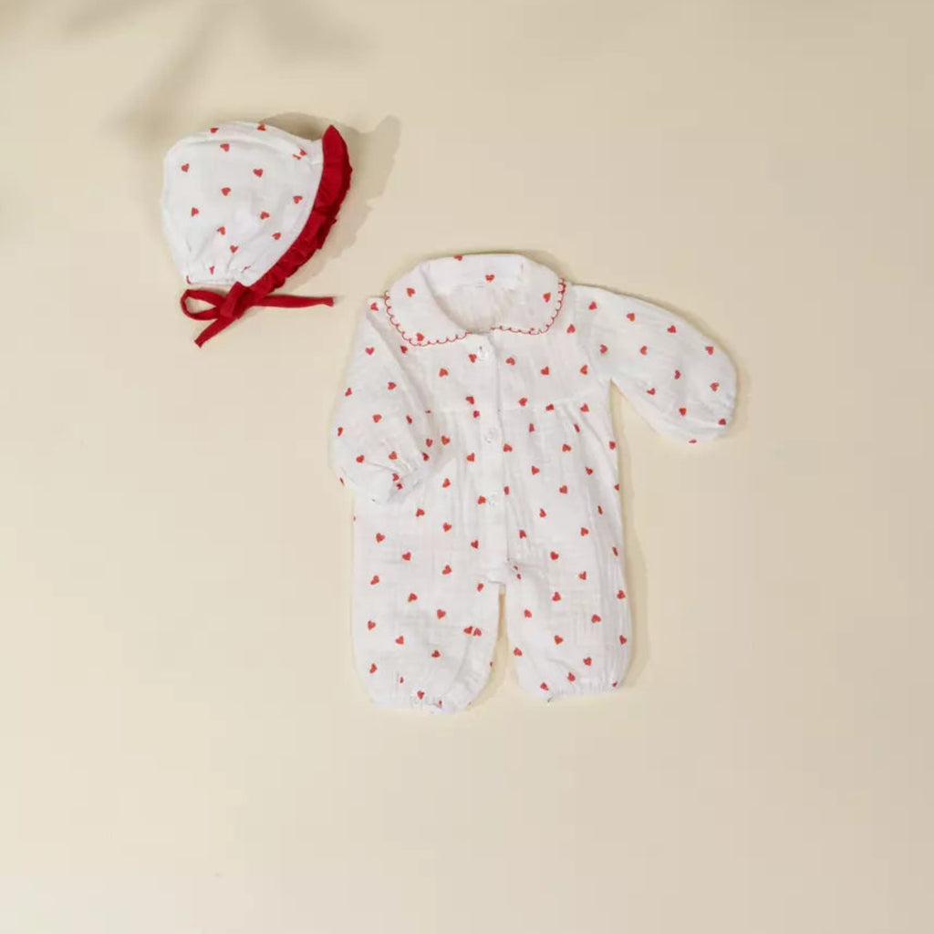 Coco Baby 18' Heart Pajamas