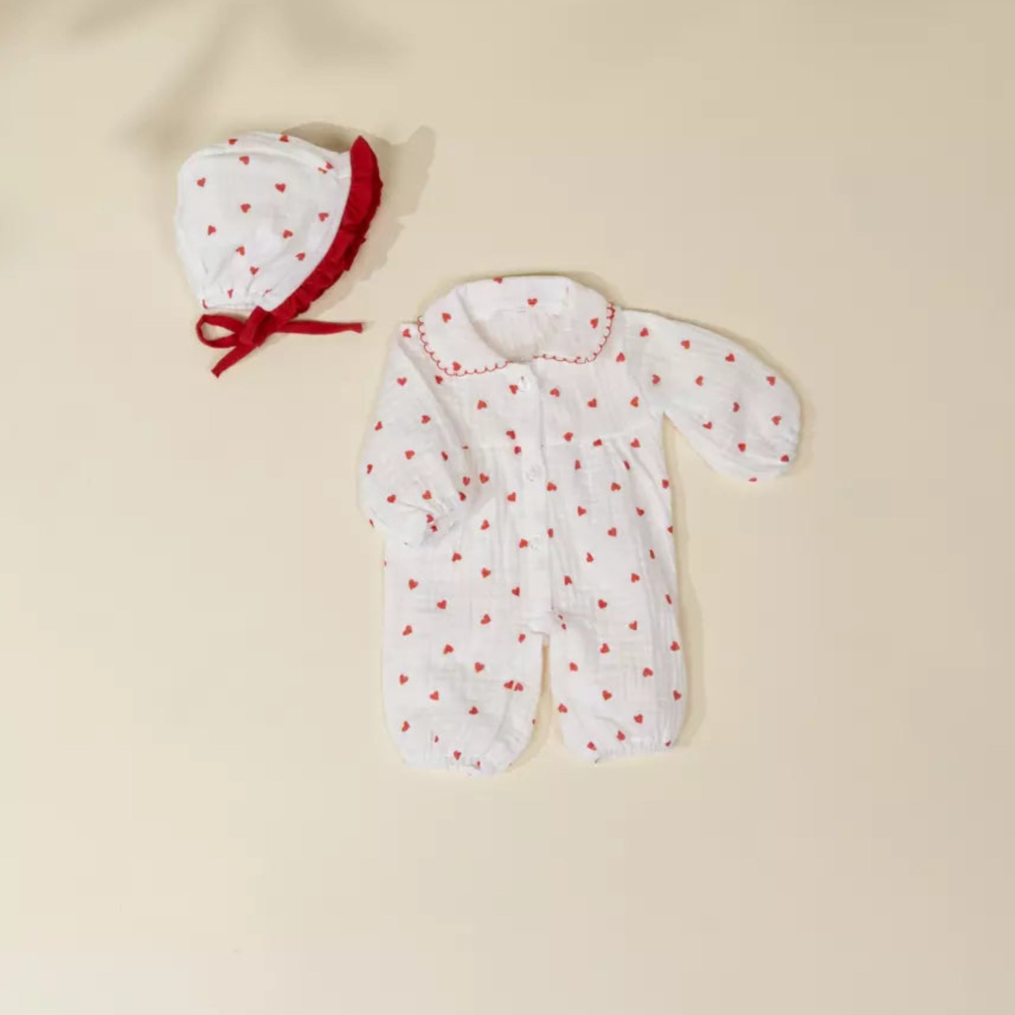 Coco Baby 18' Heart Pajamas