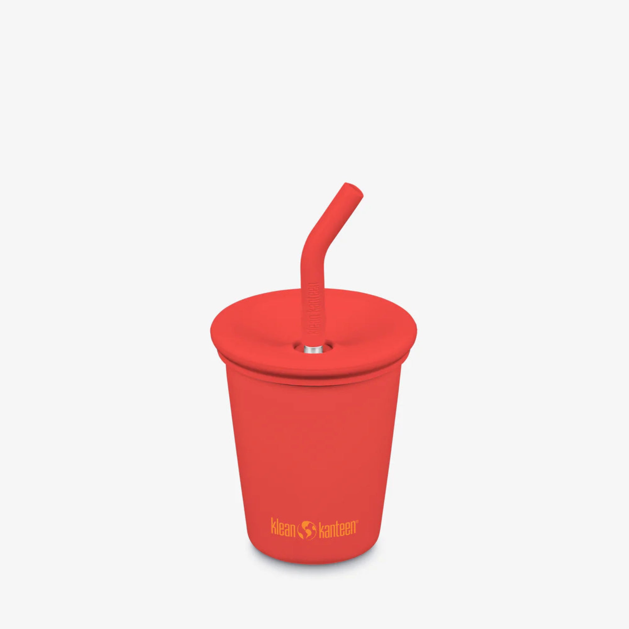 10 oz Cup w/ Straw - grenadine