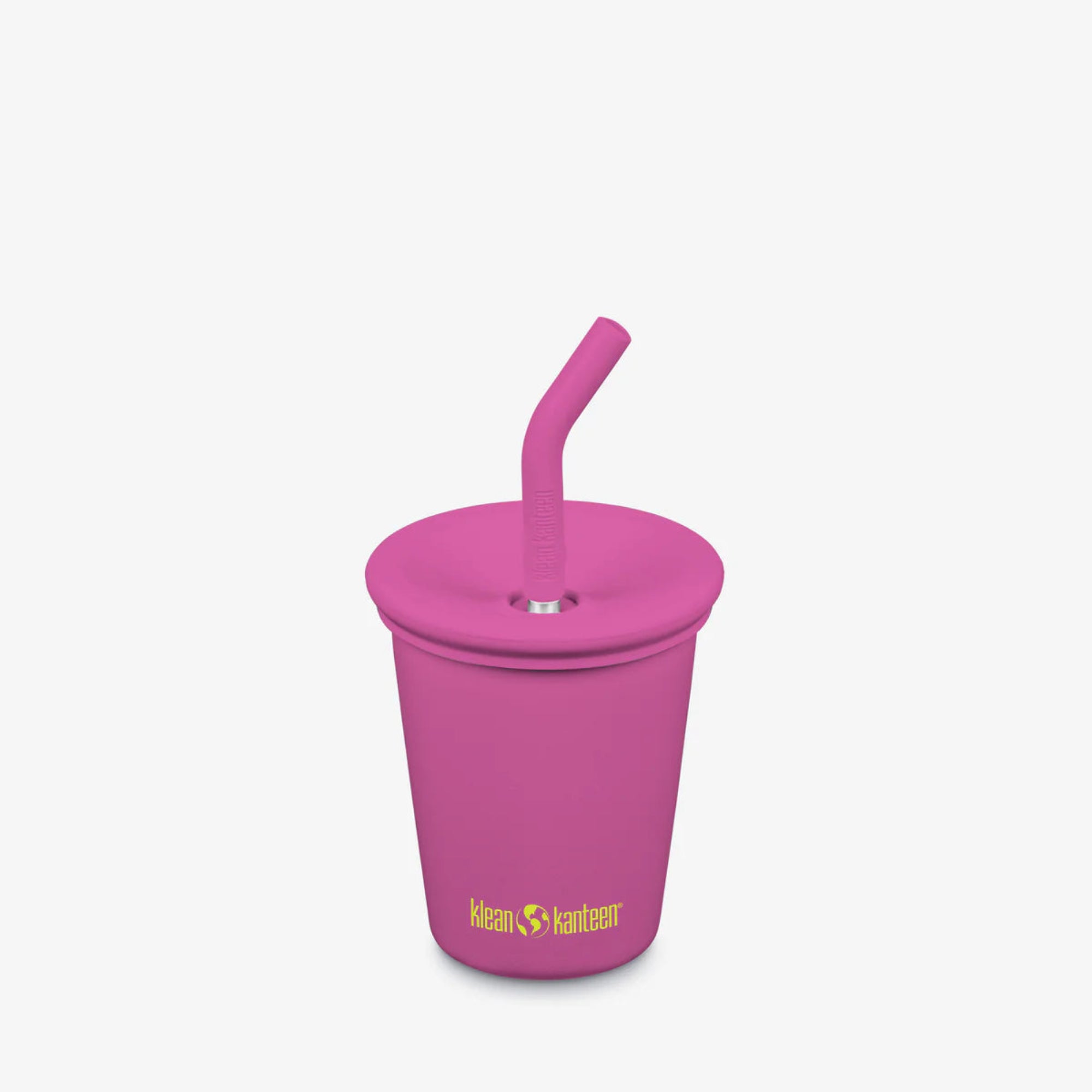 10 oz Cup w/ Straw - Rose Violet