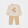 Squirrel Flower Knit Set