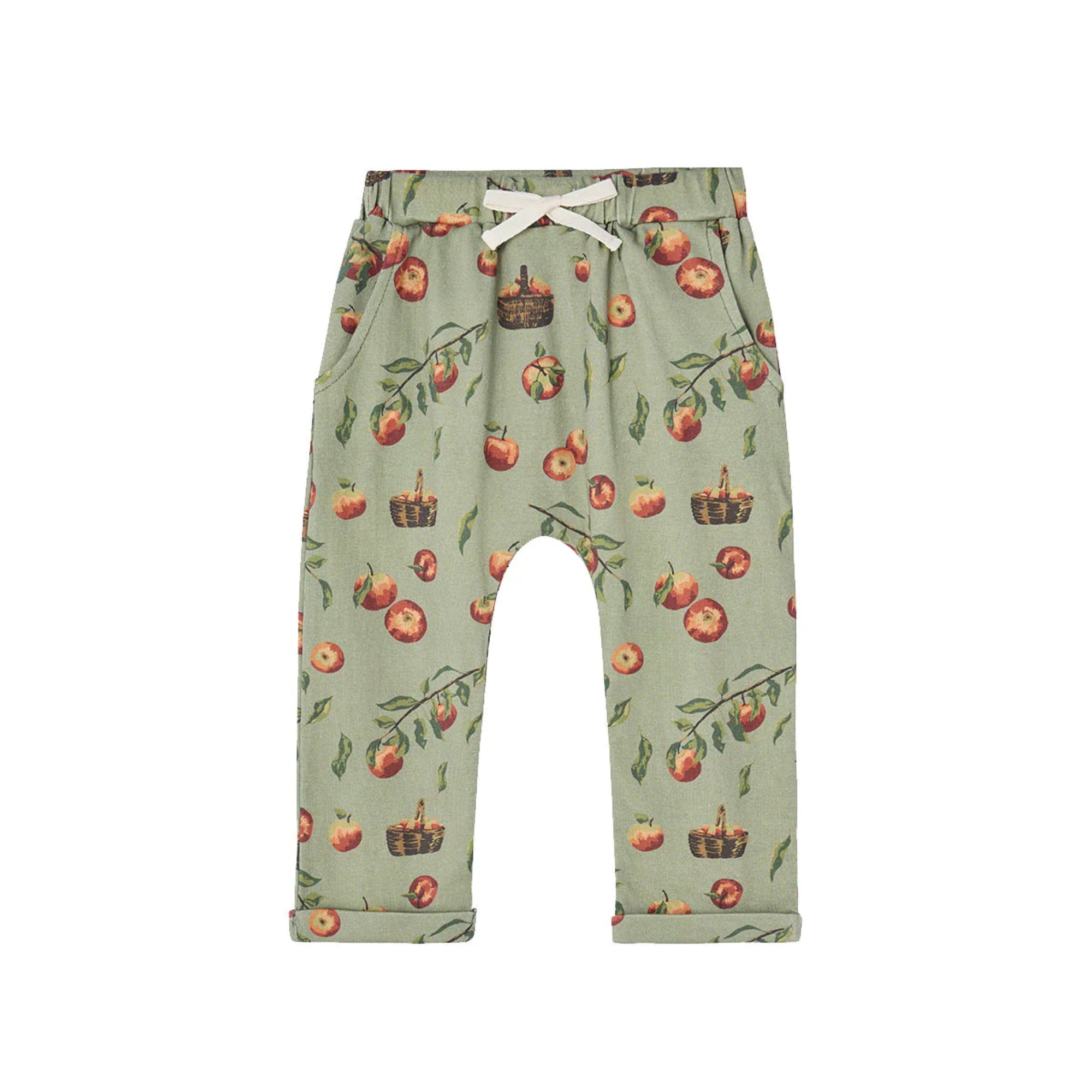 Organic Cotton Jogger Pants - Apple Orchard
