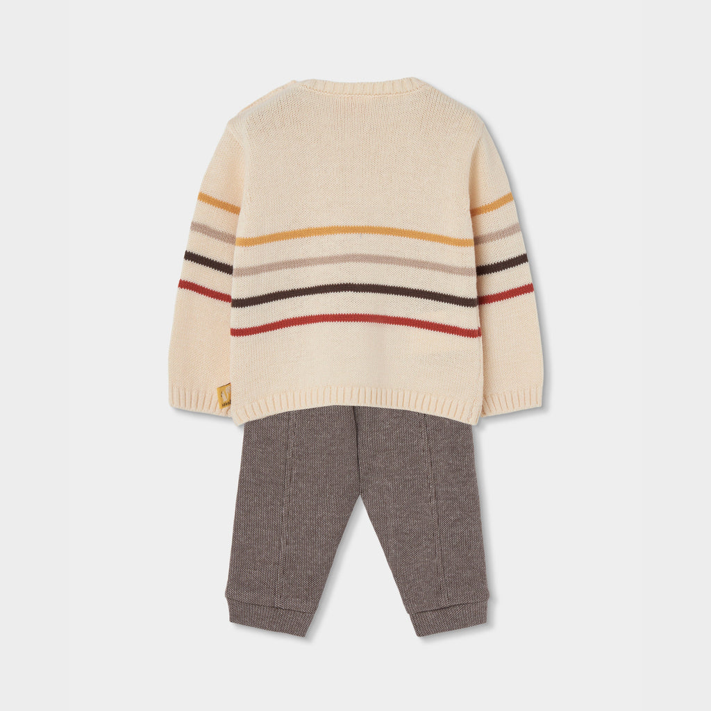 Stripe Sweater Knit Set