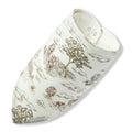 Luxe Stretch Kerchief Bib - Country Toile