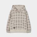 Fleece Plaid Sweatshirt