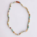 Natural Amazonite Gemstone Necklace - 12''
