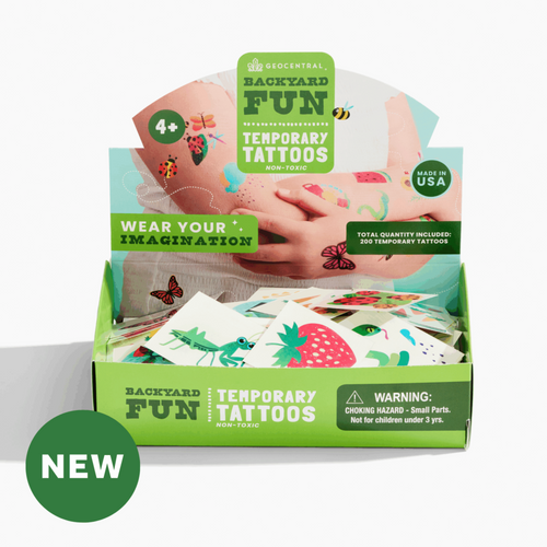 Backyard Fun Temporary Tattoos