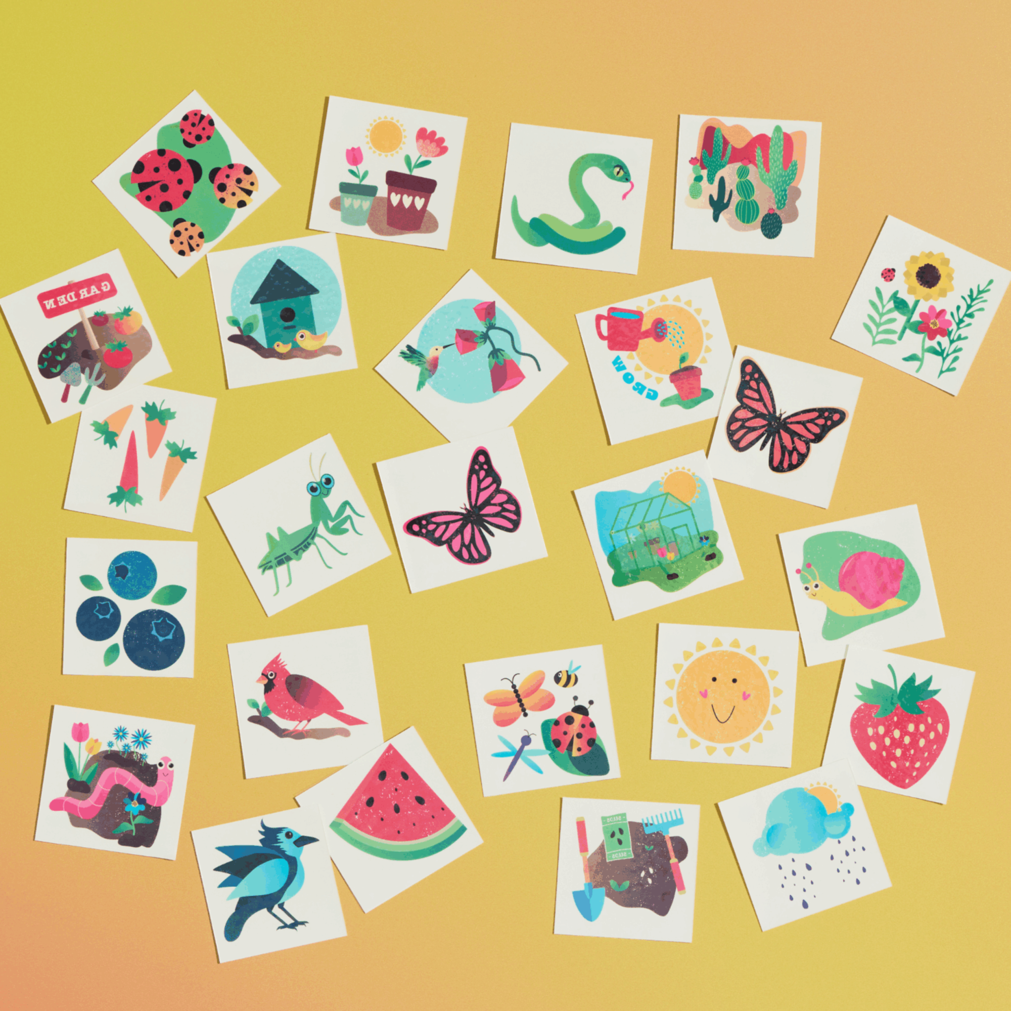Backyard Fun Temporary Tattoos