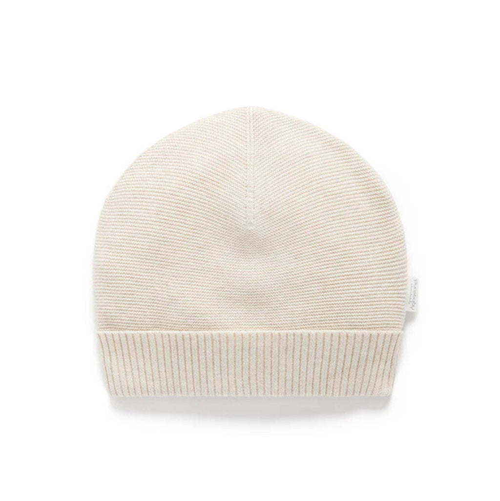 Textured Beanie - Wheat Melange