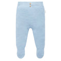 Textured Legging - Blue Melange