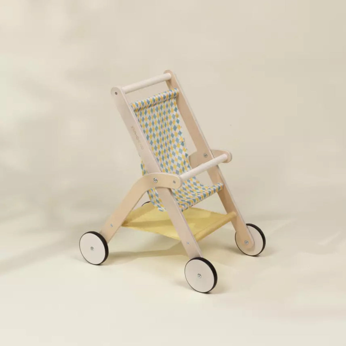 Wooden Doll Stroller