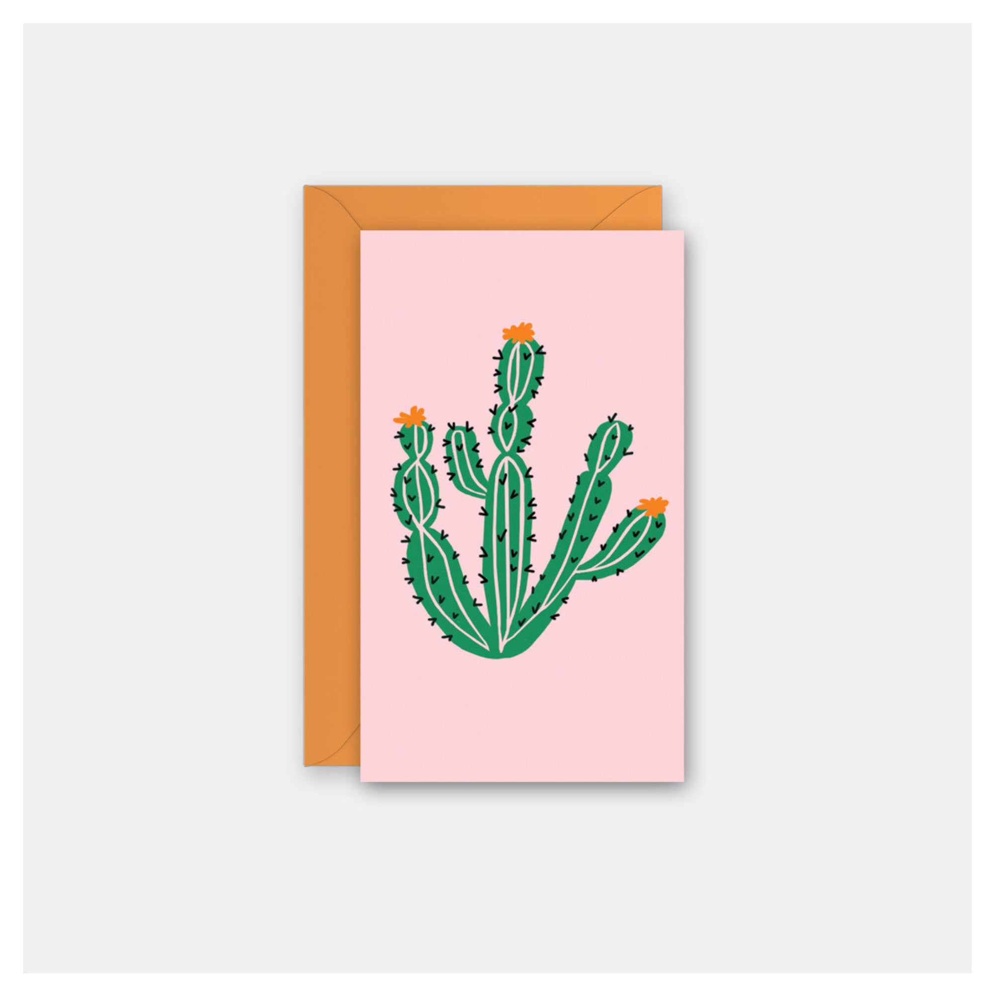Prickly Cactus Enclosure Card