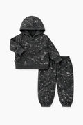 Splatter Grey Hoodie & Balloon Pant Sets