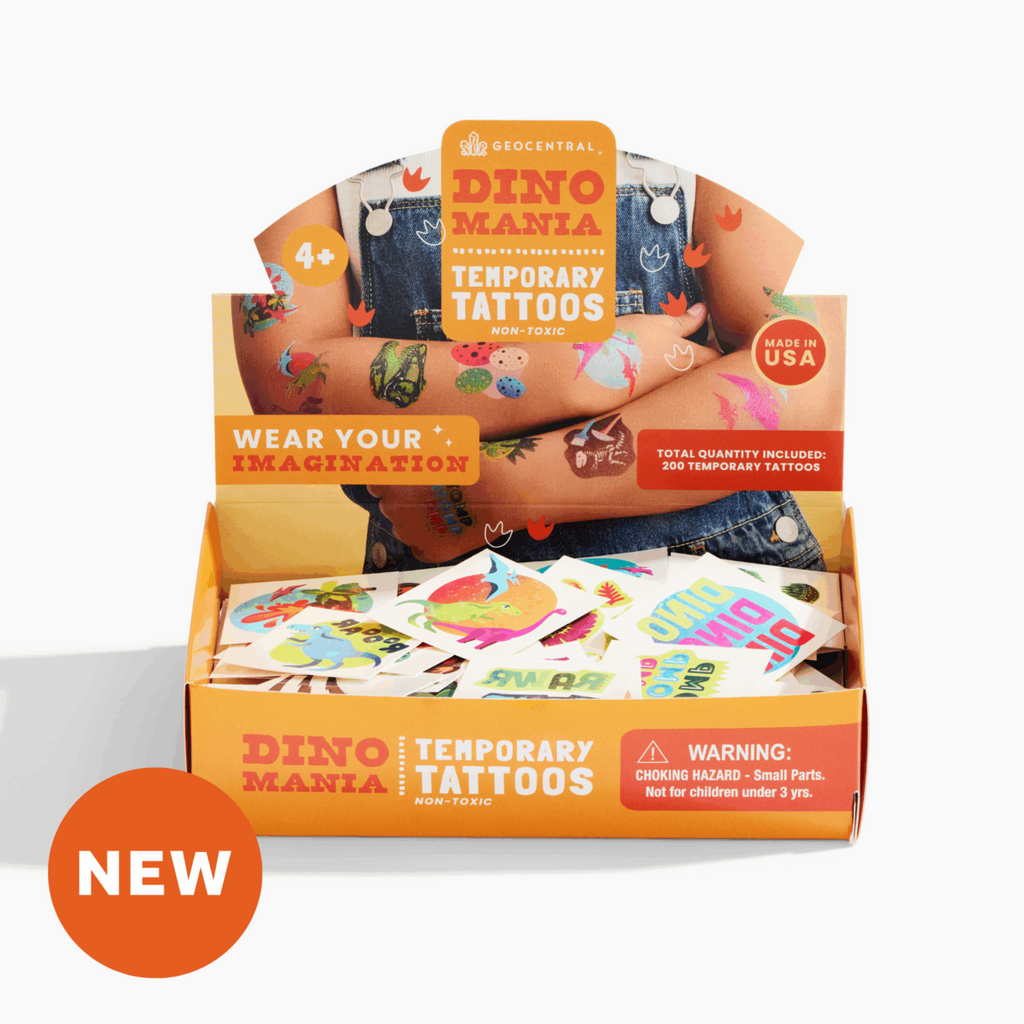 Dino Temporary Tattoos