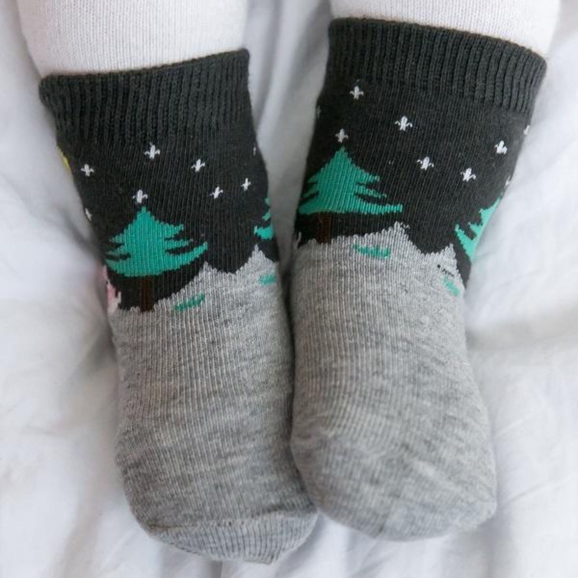 Zoo Socks - Grey Animal