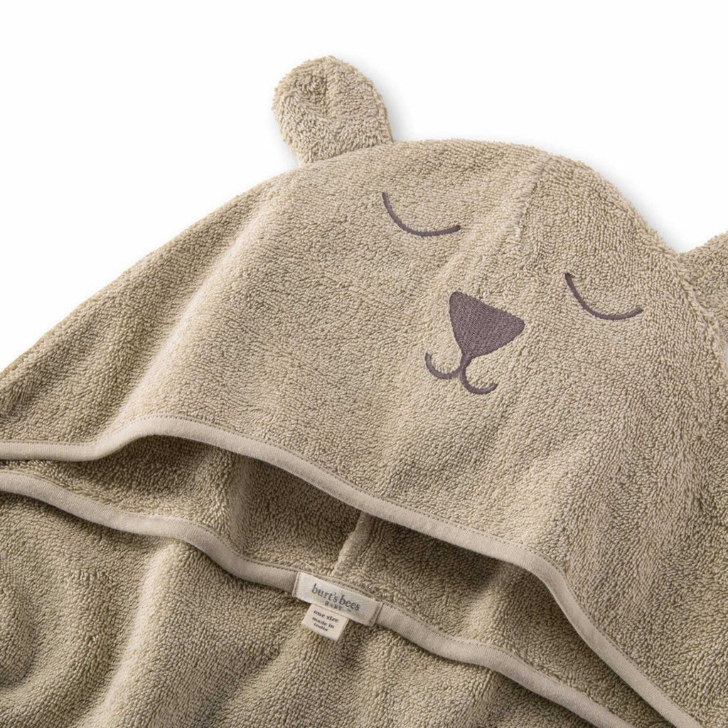 Organic Cotton Toddler Hooded Bear Towel