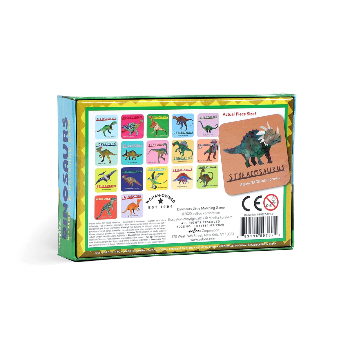Dinosaurs Little Memory Game