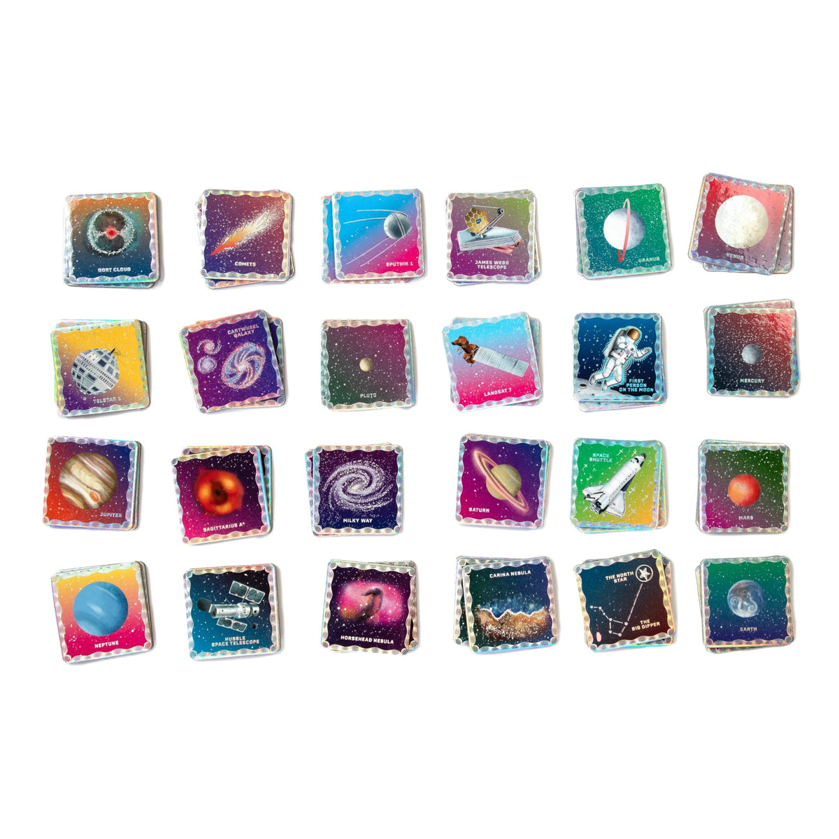 Space Shiny Memory Game