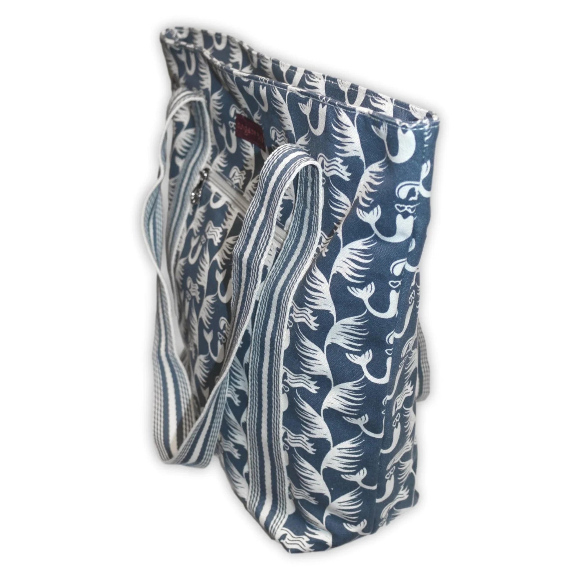 Mermaid Striped Tote