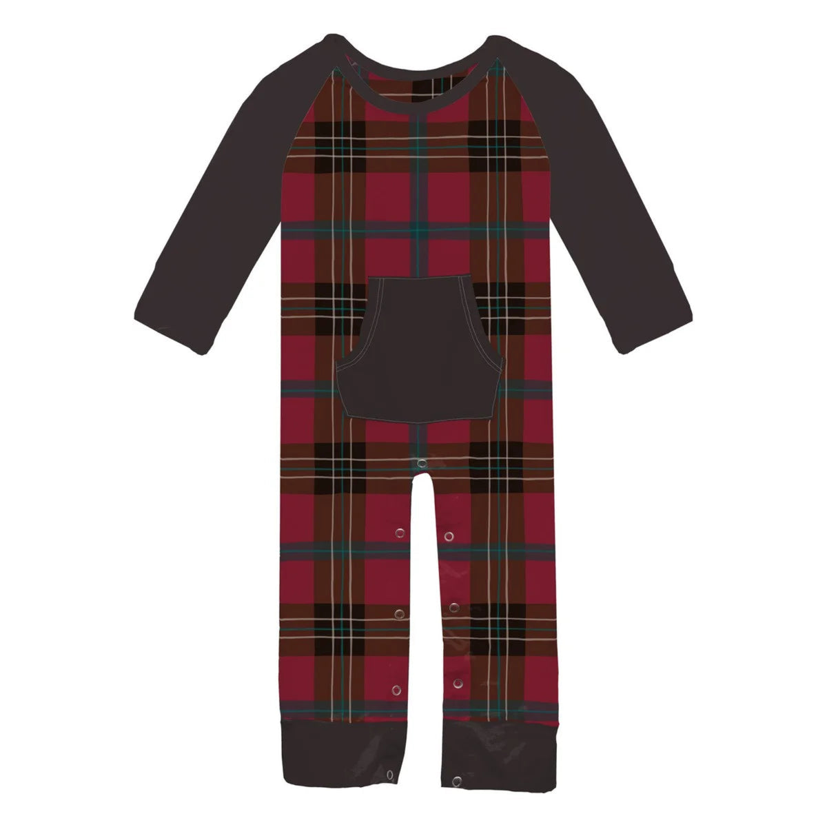Romper w/ Pocket Lodge Plaid