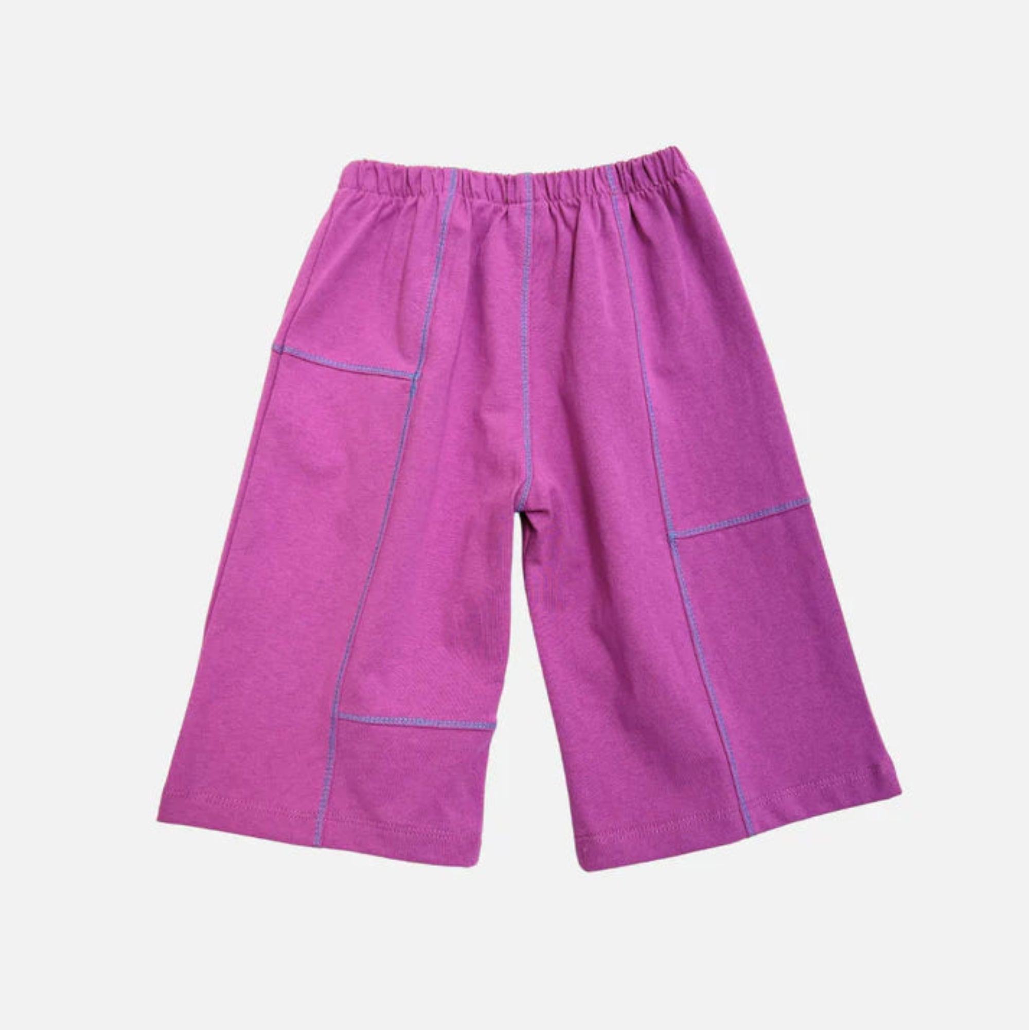 Topstitch Baby Pant - Magenta