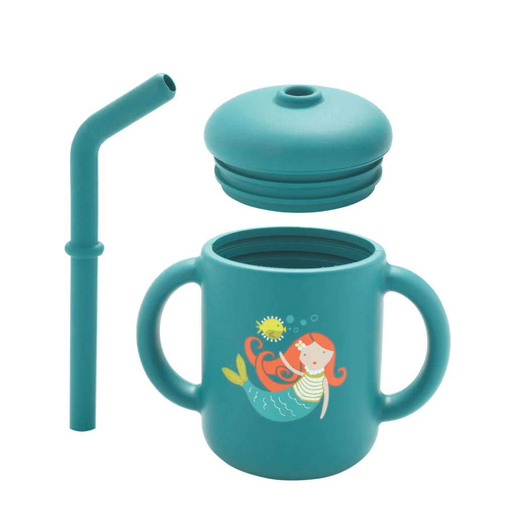 Fresh & Messy Sippy  Cup Mermaid