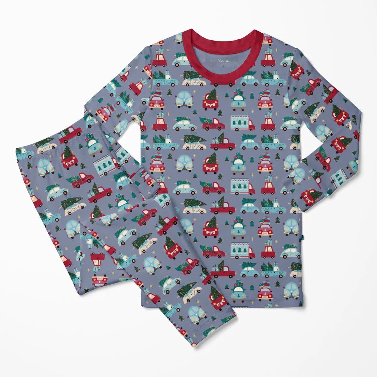 Pajama Set - Christmas Cars Trucks
