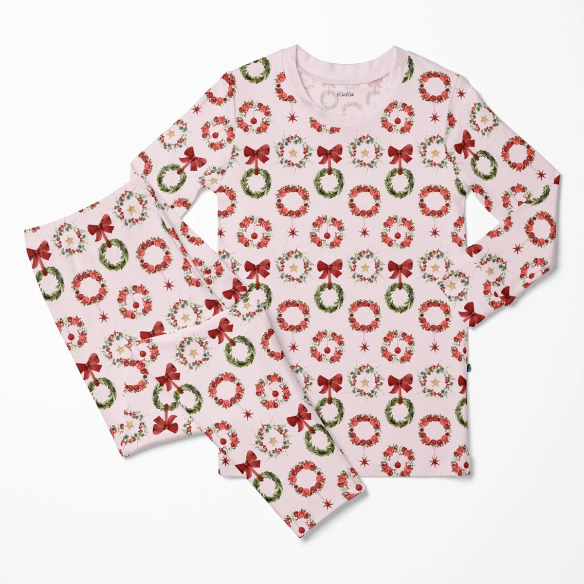 Pajama Set - Shrinking Violet Wreath