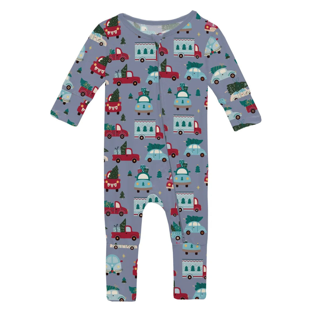 Convertible Coverall - Christmas Cars Trucks