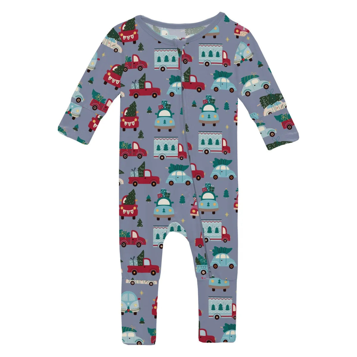 Convertible Coverall - Christmas Cars Trucks