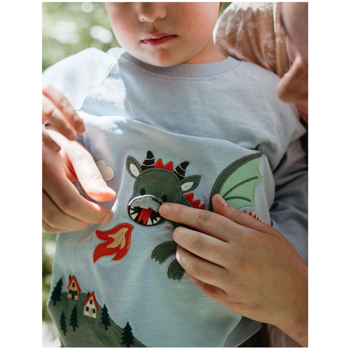 Dragon Tee & Cargo Pant Set