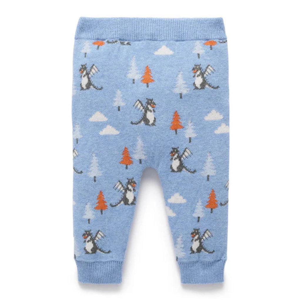 Forest Jacquard Dragon Leggings