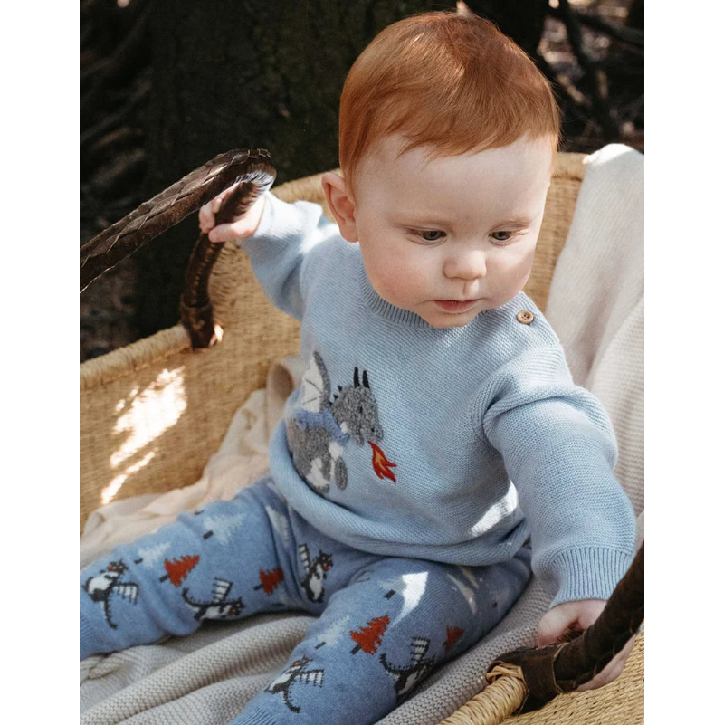 Forest Jacquard Dragon Leggings