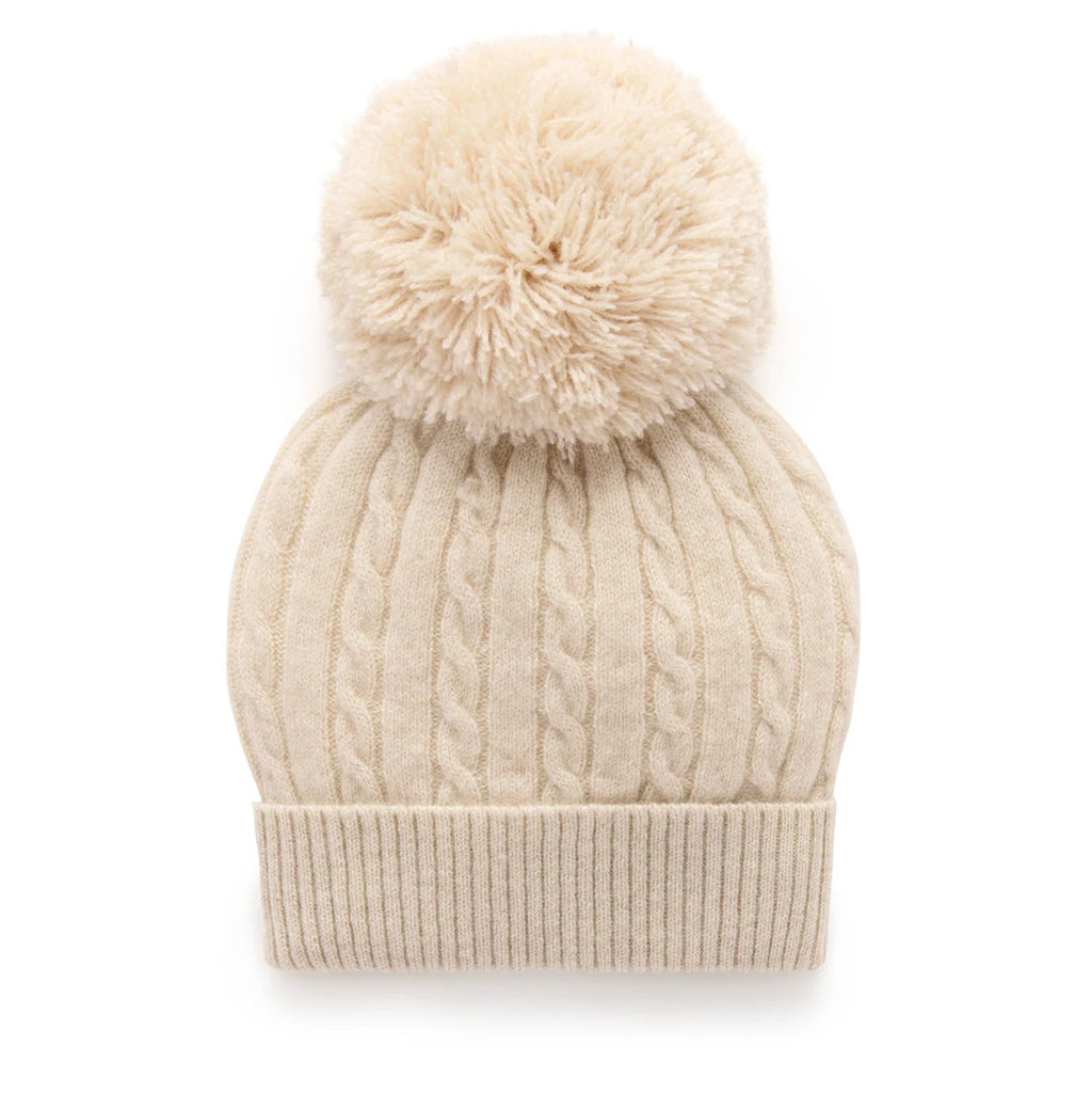 Cashmere Beanie-Camel Melange (Copy)