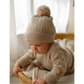 Cashmere Beanie-Camel Melange (Copy)