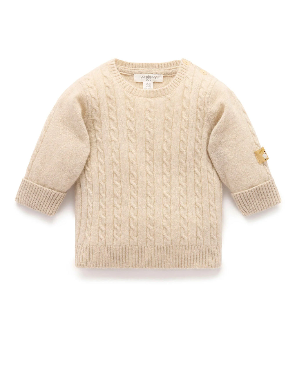 Cashmere Jumper-Camel Melange