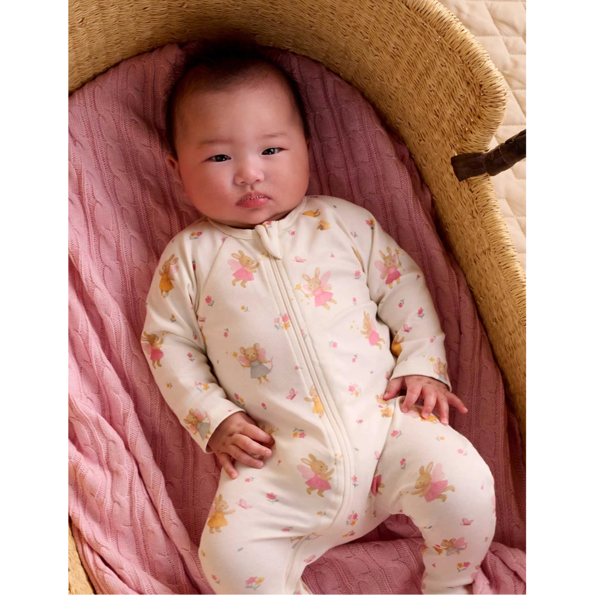 2 Pack Zip Growsuit-Little Fairies