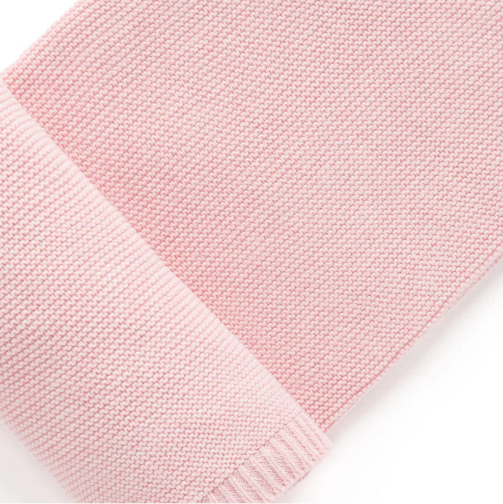 Textured Blanket - Pink Melange
