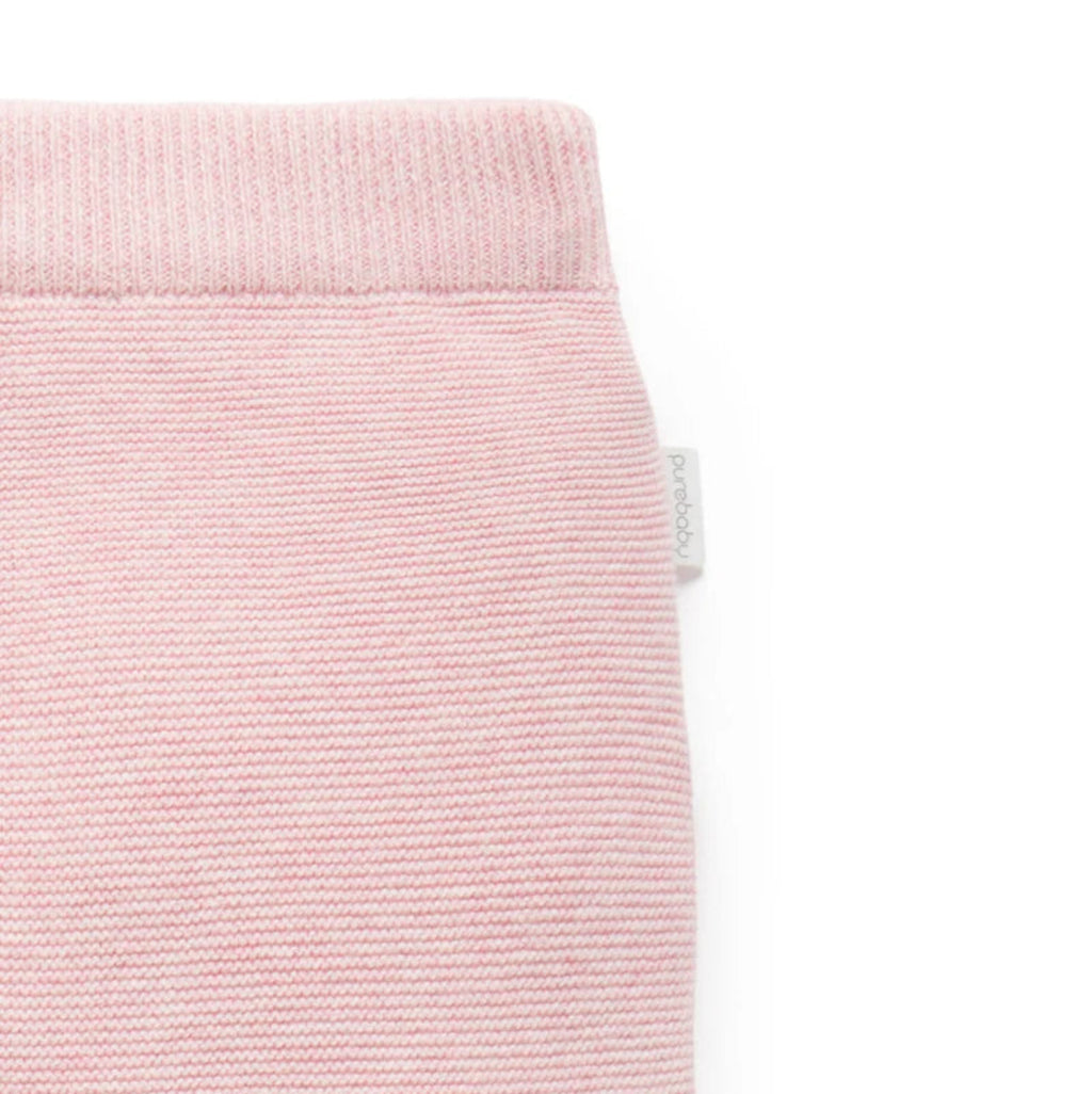 Textured Legging - Pink Melange