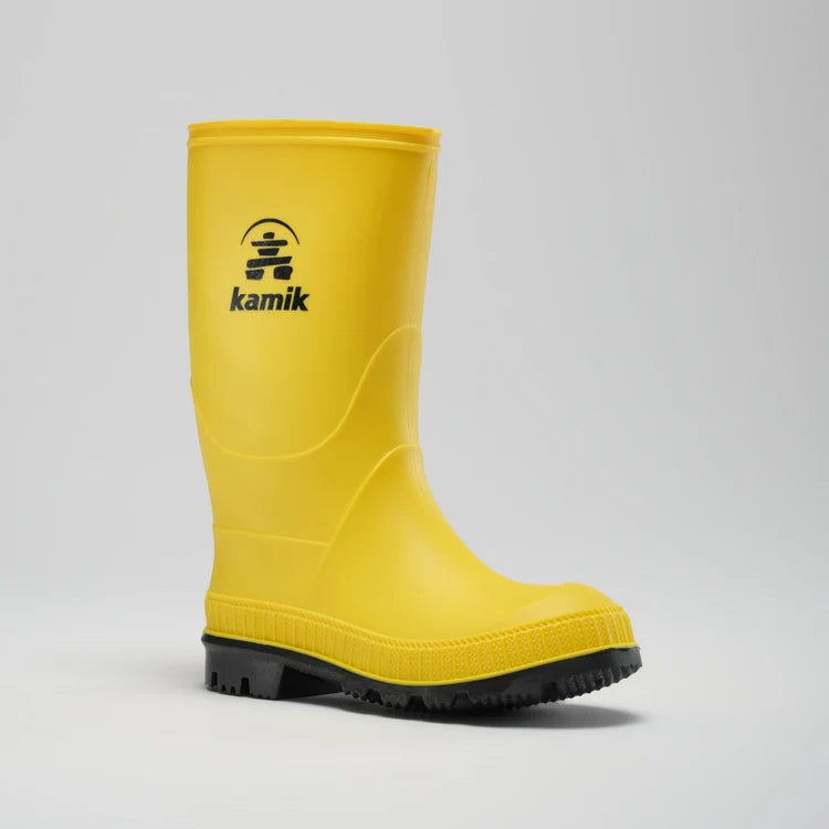 Stomp Rain Boot - Yellow Black