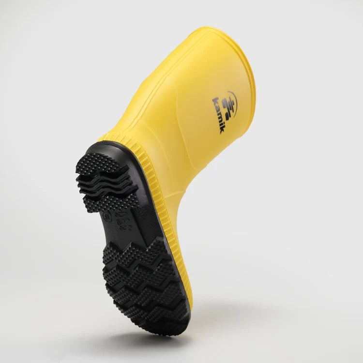 Stomp Rain Boot - Yellow Black