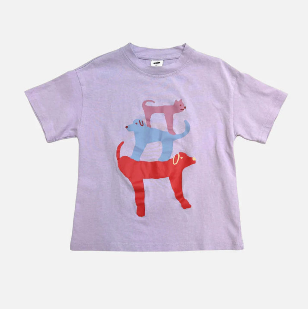 Animals Tee - Lavender