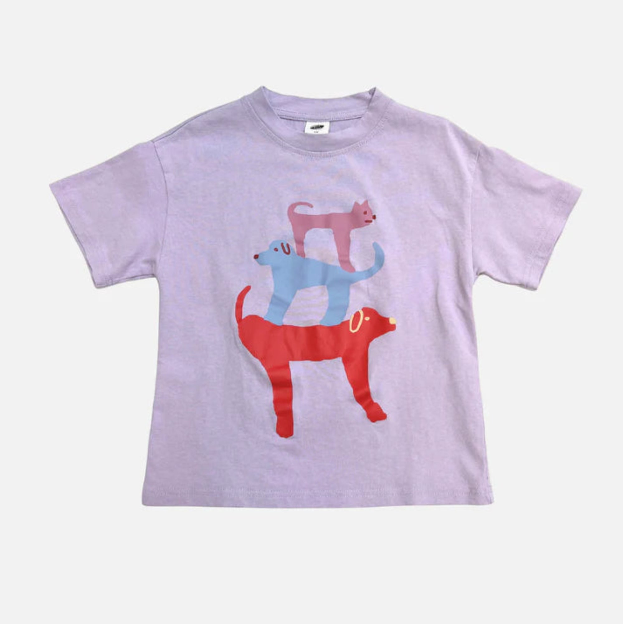 Animals Tee - Lavender