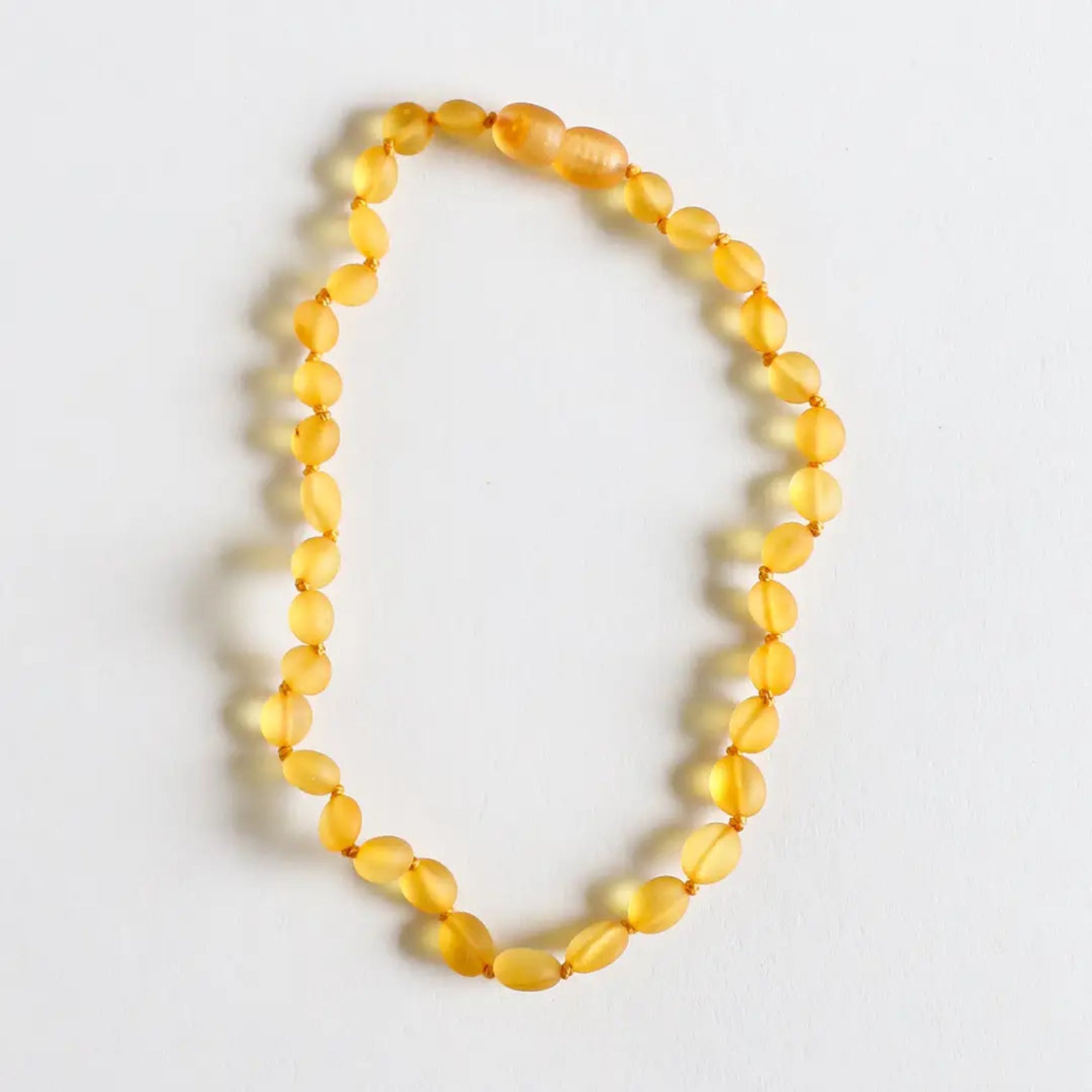 Raw Honey Baltic Amber Necklace - 11''