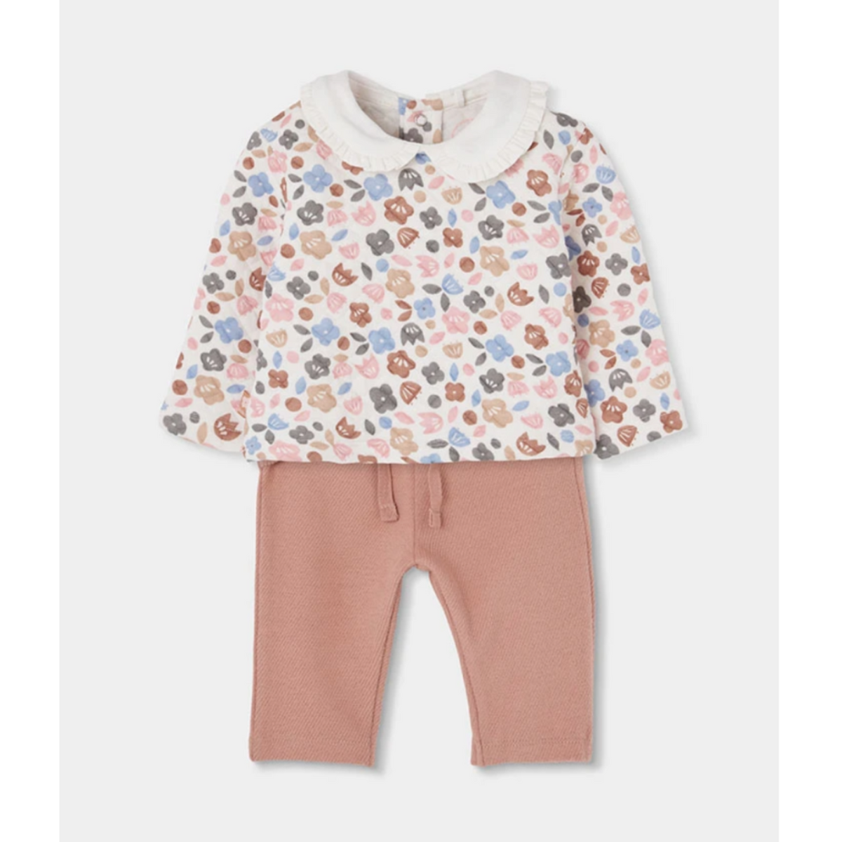 Floral Knit Set Print