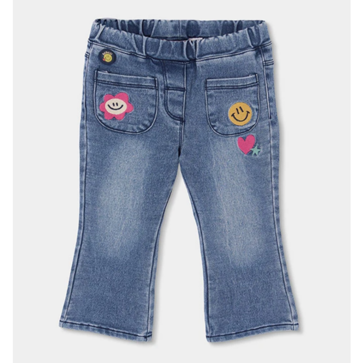 Denim Trouser With Patches