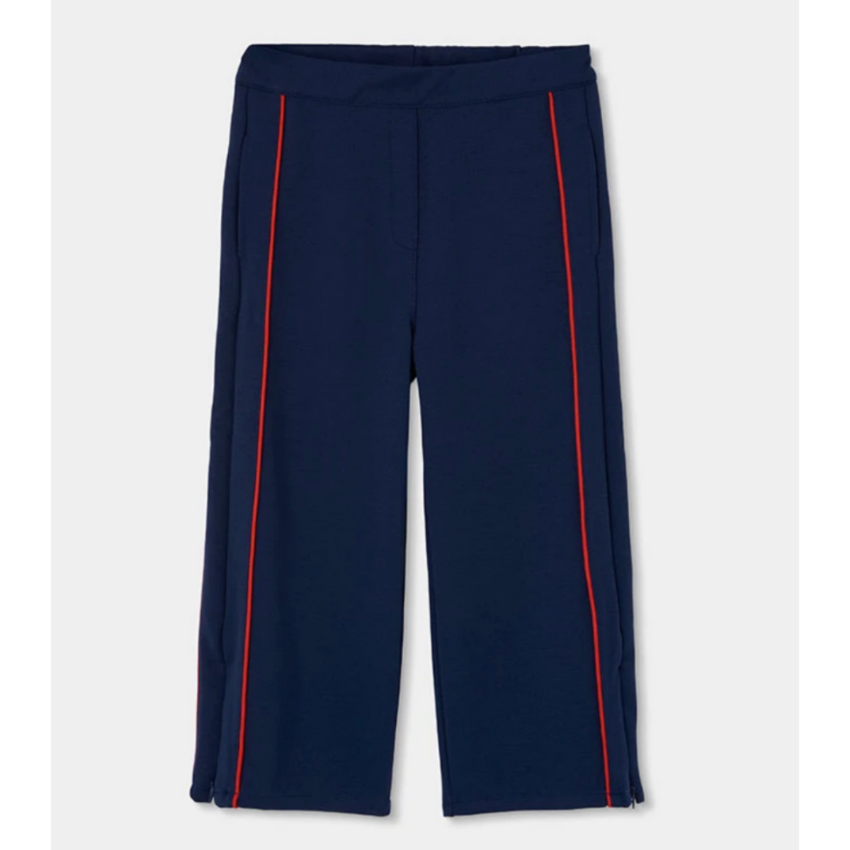 Navy Pants Red Stripe