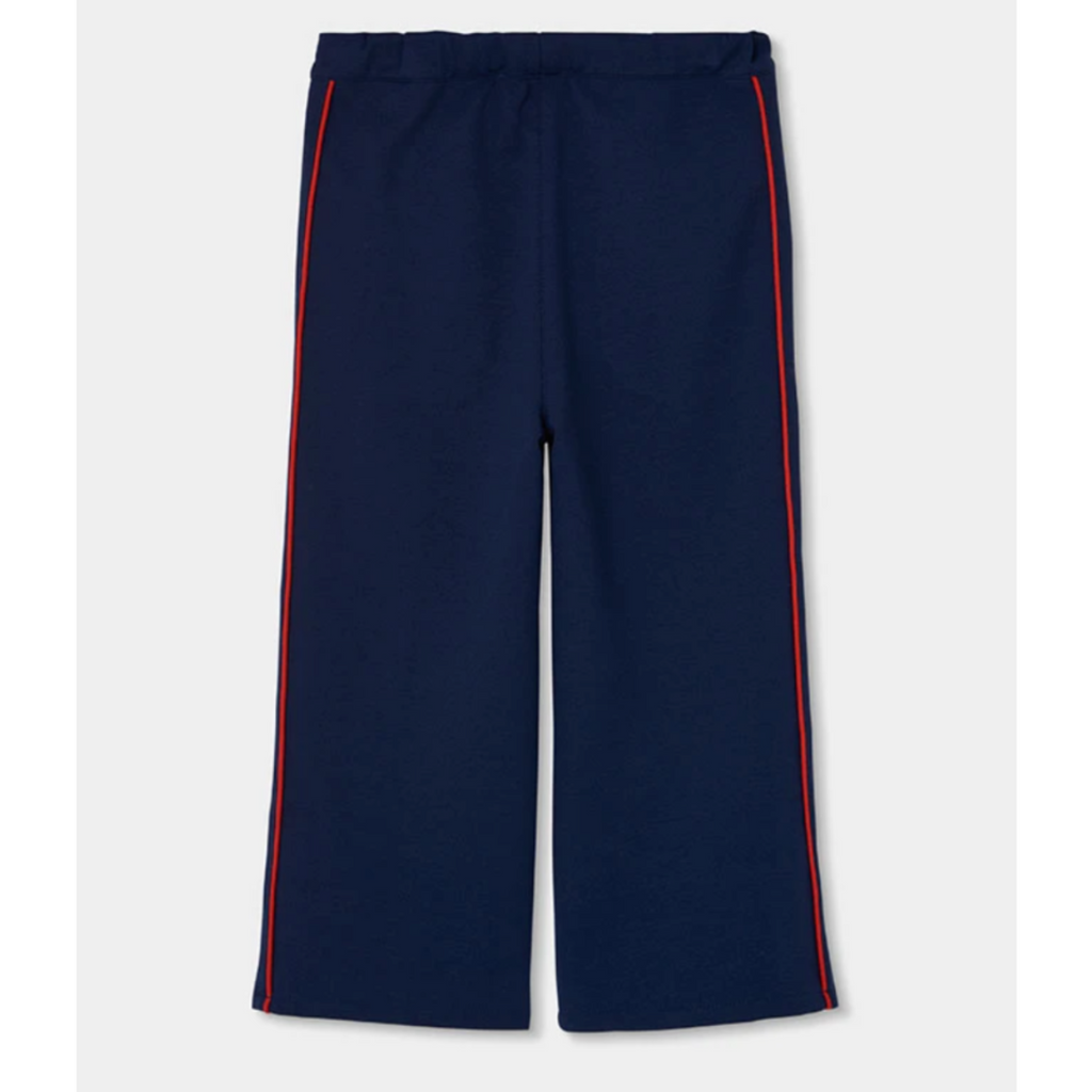 Navy Pants Red Stripe