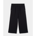 Black Twill Pant Star Detail