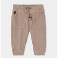Corduroy Pant W/Drawstrings Taupe